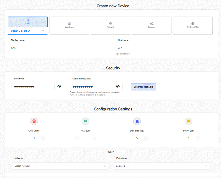 screenshot of Xelon HQ